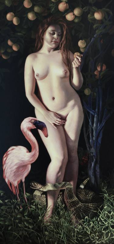 Original Erotic Paintings by Christel Vega