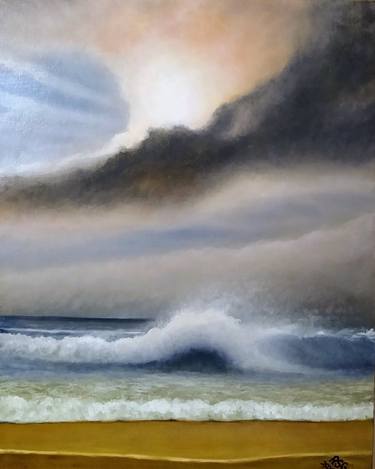 Print of Realism Seascape Paintings by Ray Grinney
