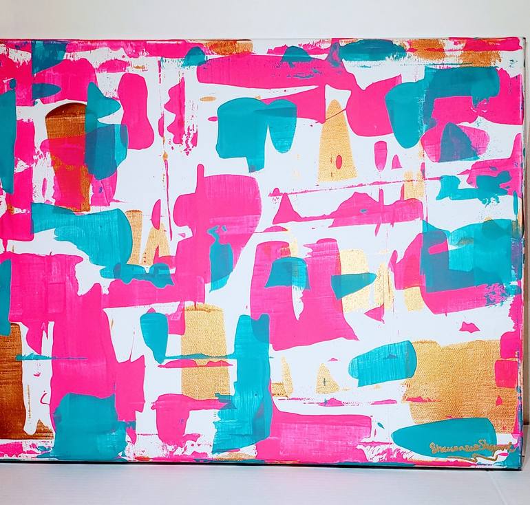 Original Abstract Painting by Shaunazee Shepard
