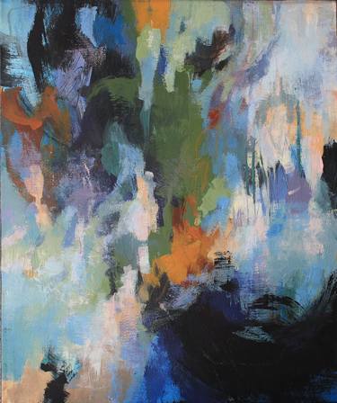 Original Abstract Expressionism Abstract Paintings by Julie Tarsha
