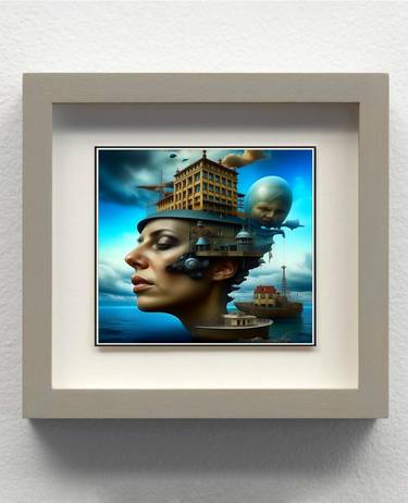 Original Surrealism Abstract Digital by Khamid Sattarov