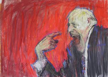 Original Expressionism Politics Paintings by Simon Polkinghorn