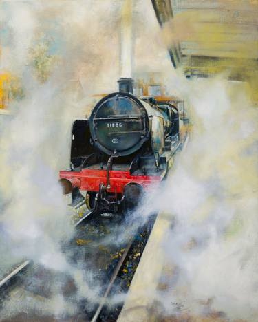 Original Transportation Paintings by Simon Polkinghorn