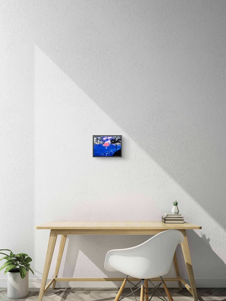 Original Contemporary Beach Painting by Hanz Human