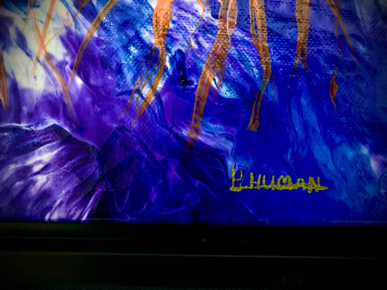 Original Contemporary Abstract Painting by Hanz Human