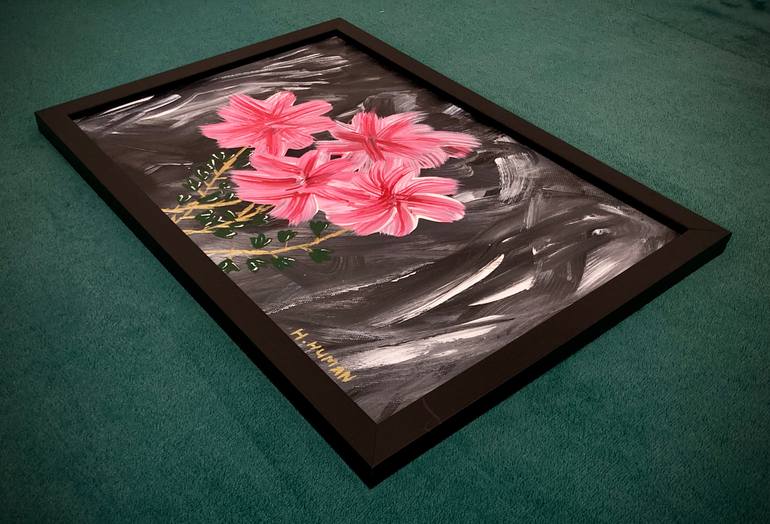 Original Abstract Expressionism Abstract Painting by Hanz Human