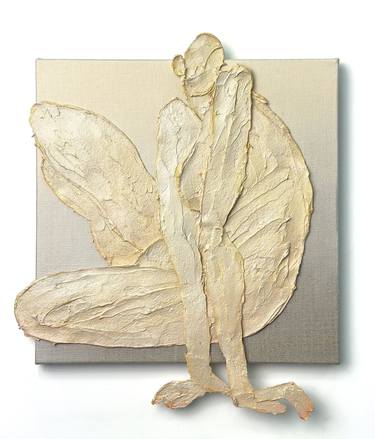 Original Abstract People Mixed Media by Seonwook Park