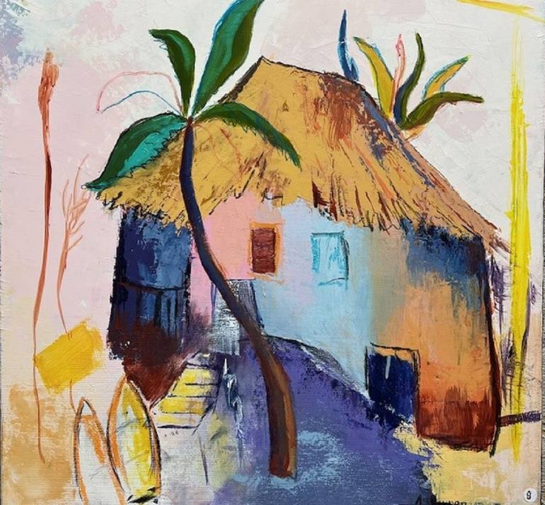 Original  Painting by anne marie lateyron