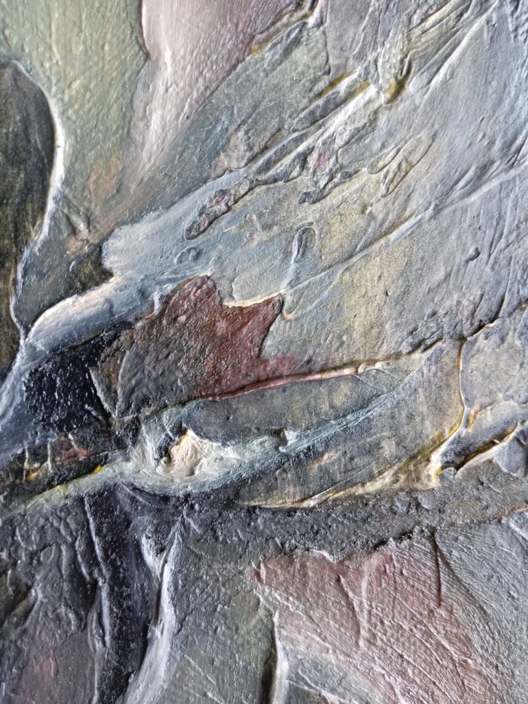 Original Black & White Nature Painting by Anna Andiainen
