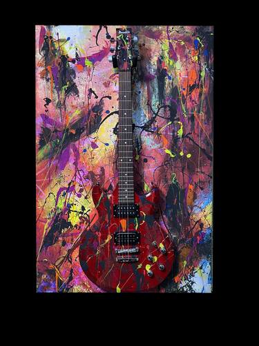 Ibanez Abstract Guitar Art thumb