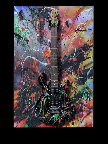 Print of Music Mixed Media by michael Valentine