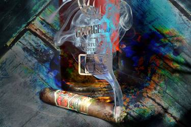 George T Stagg Bourbon and Opus X Cigar thumb