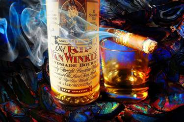 10 Year Pappy Van Winkle's Bourbon and Opus X Cigar thumb