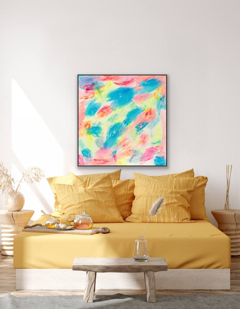 Original Abstract Graffiti Painting by Vava Gallagher