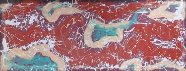Original Abstract Paintings by Val Jelobinski