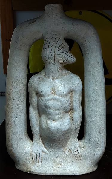 Greek Mythology Vessel. Ceramic Sculpture Conceptual History thumb