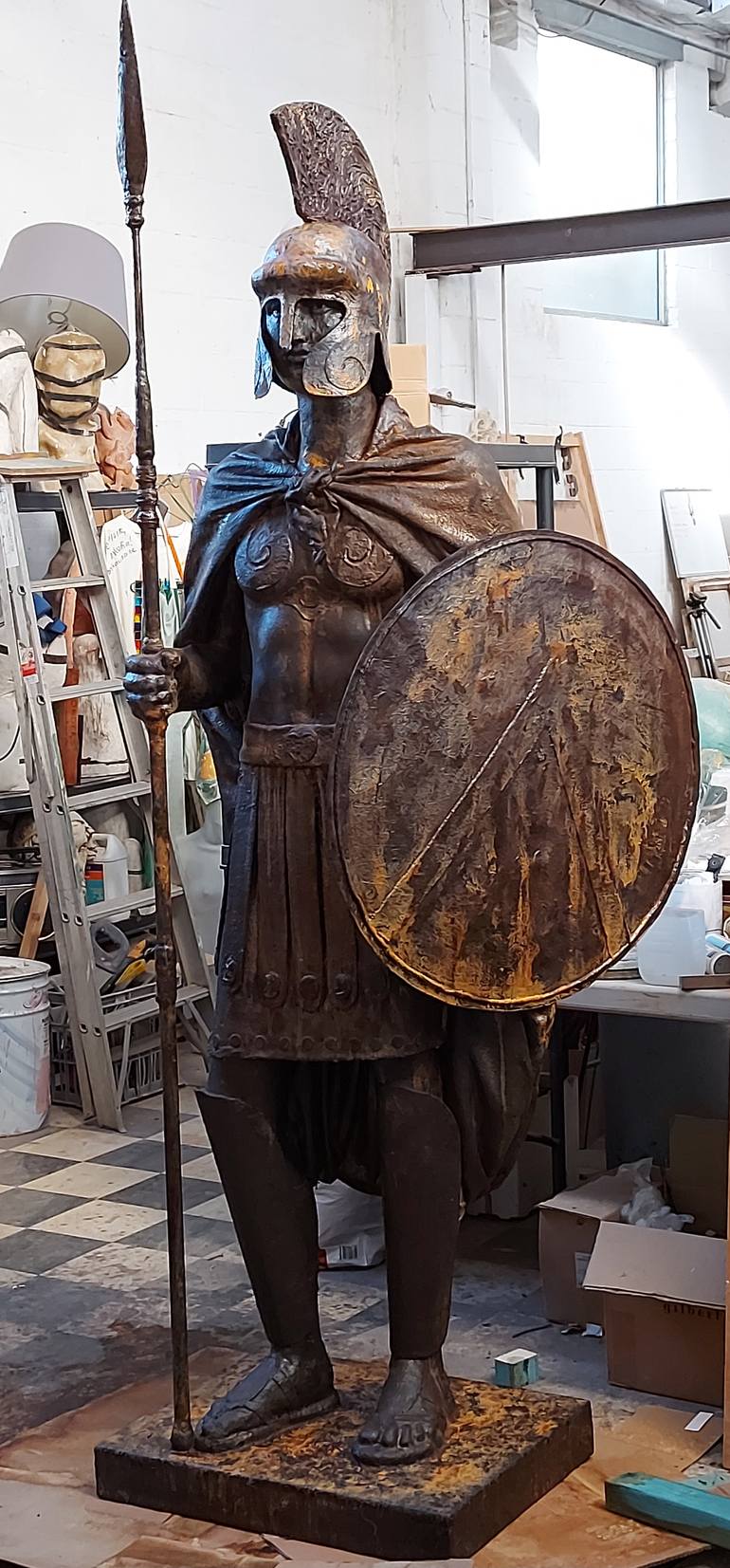 Original Classicism Classical Mythology Sculpture by Val Jelobinski