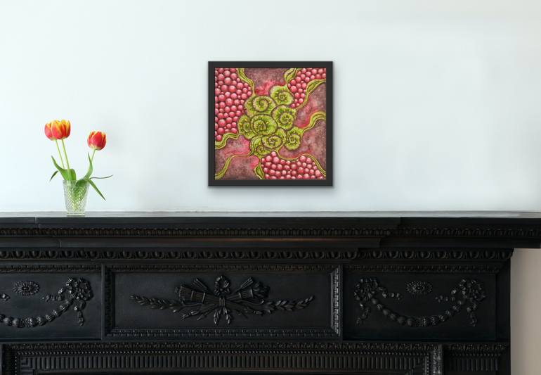 Original Modern Floral Painting by Alena Masyutina