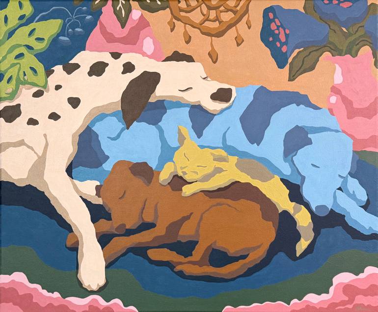 Original  Painting by alena masyutina