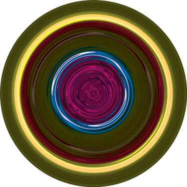 Emotions - Abstract #041 - Circular Artwork thumb