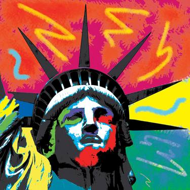 New York - Statue of Liberty #6 - New Pop Art thumb