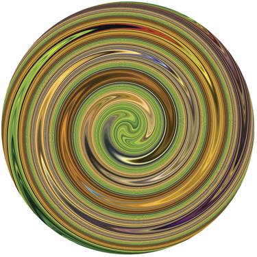 Vertigo - Abstract #094 - Circular Artwork thumb