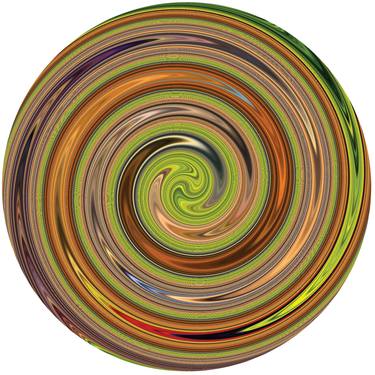 Vertigo - Abstract #0101 - Circular Artwork thumb