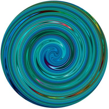 Vertigo - Abstract #092 - Circular Artwork thumb