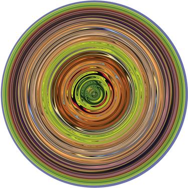 Emotions - Abstract #090 - Circular Artwork thumb