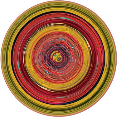 Emotions - Abstract #083 - Circular Artwork thumb