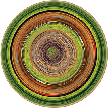Emotions - Abstract #084 - Circular Artwork thumb