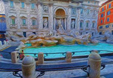 Trevi Fountain - Rome - Italy thumb