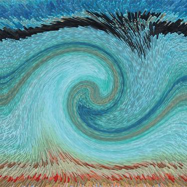 The Great Wave - Tribute to Hokusai #448 thumb