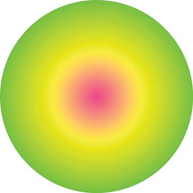 Abstract circle - Inside your soul - Light green #2007 thumb