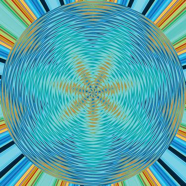 Original Abstract Nature Sculpture by Contemporary Digital Art