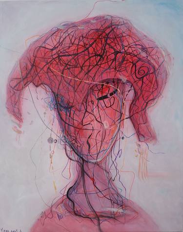 Print of Women Mixed Media by Huixi Yu