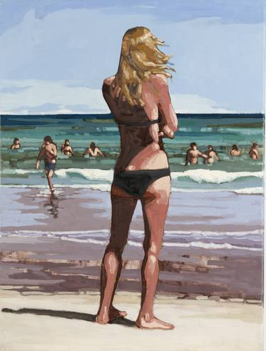Print of Beach Paintings by Mitch Ferrin