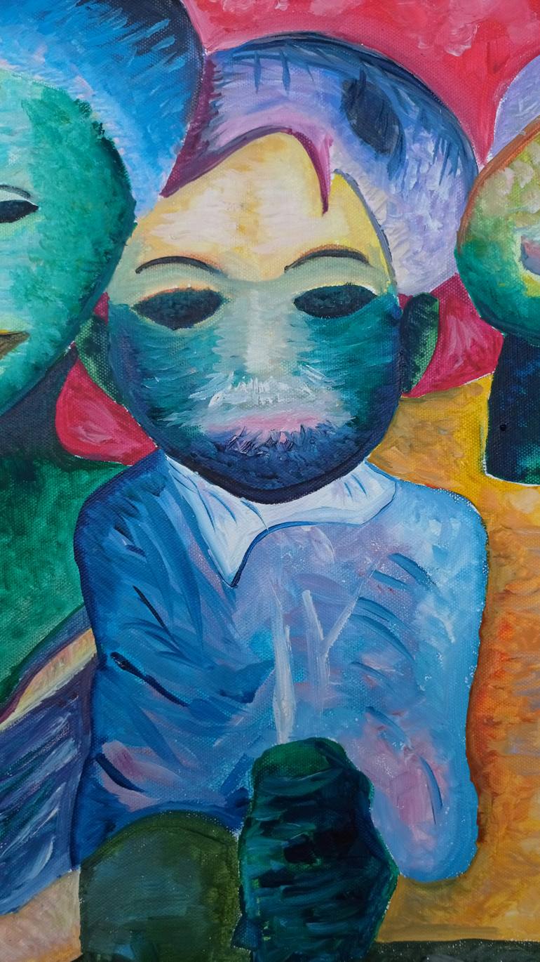 Original Other People Painting by Melanie Mann