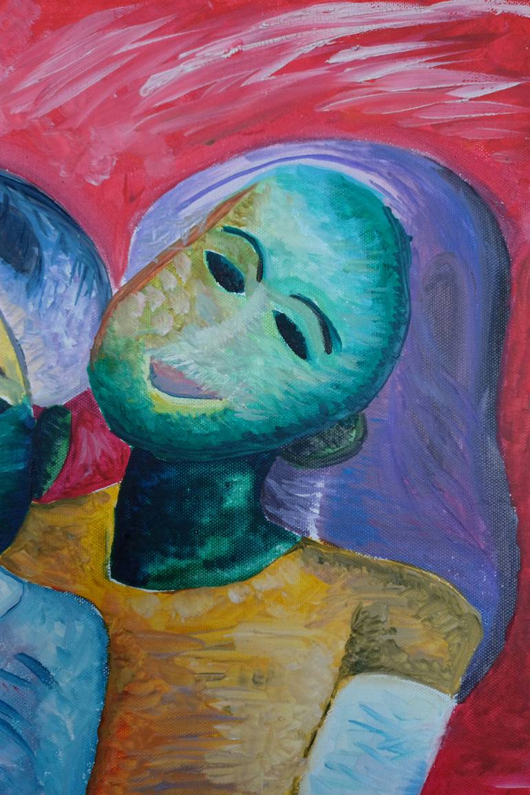 Original Other People Painting by Melanie Mann