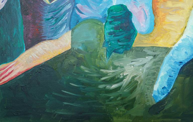 Original Other People Painting by Melanie Mann