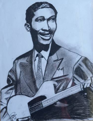 Original Portraiture Music Drawings by Damion Rhodes