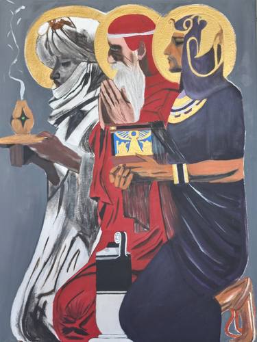 Original Religion Paintings by Damion Rhodes