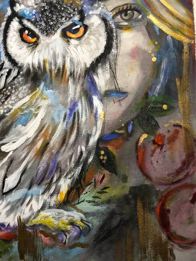 Original Contemporary Animal Painting by Valeria Prieto