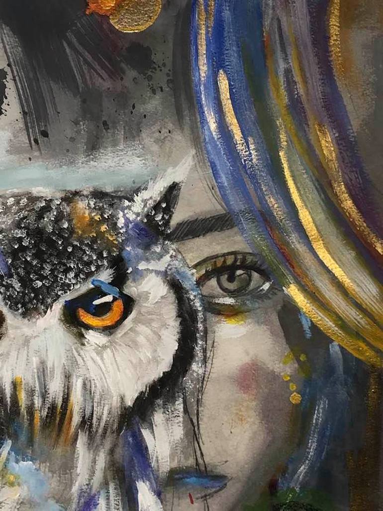 Original Contemporary Animal Painting by Valeria Prieto