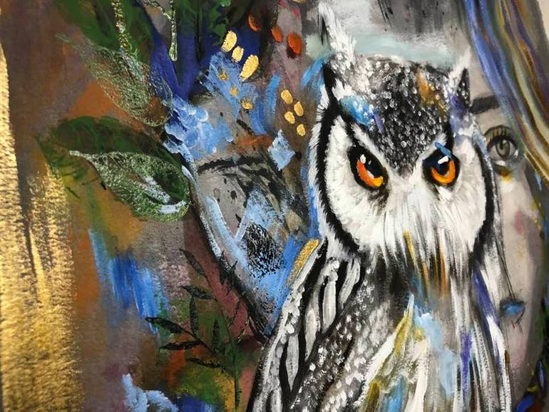 Original Contemporary Animal Painting by Valeria Prieto