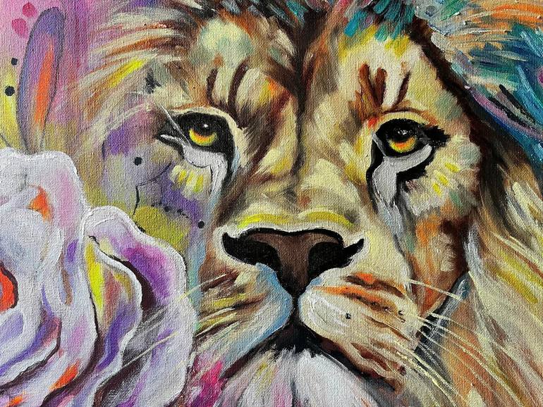 Original Contemporary Animal Painting by Valeria Prieto