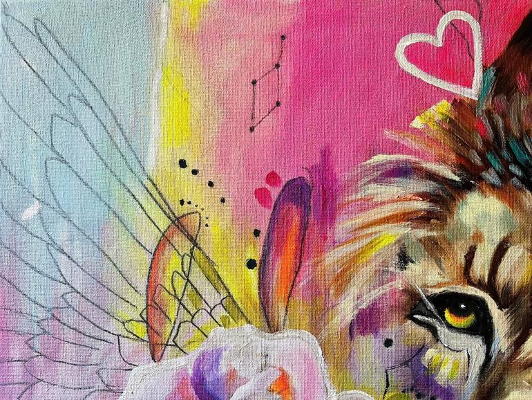 Original Contemporary Animal Painting by Valeria Prieto