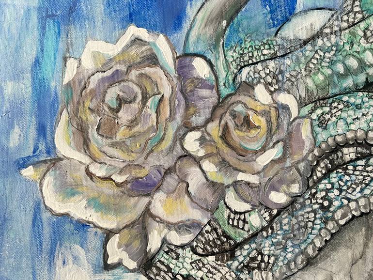 Original Contemporary Classical Mythology Painting by Valeria Prieto