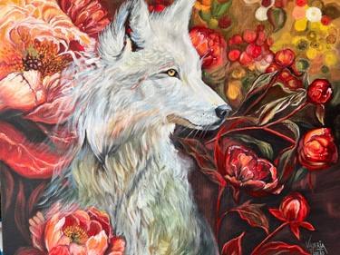 Original Contemporary Animal Painting by Valeria Prieto