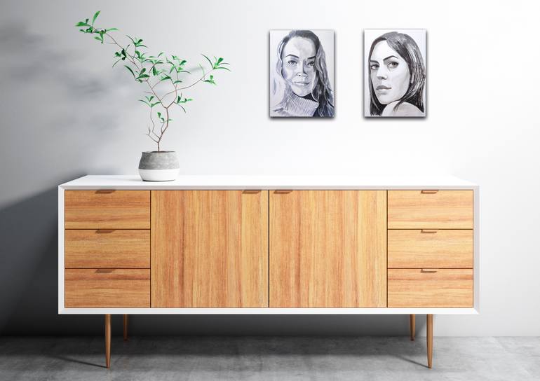 Original Contemporary People Drawing by Iván Arós